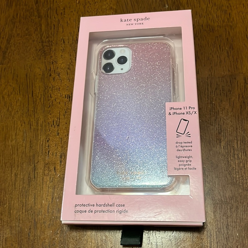 New Kate Spade Phone case - iPhone 11 Pro & iPhone XS/X  glitter